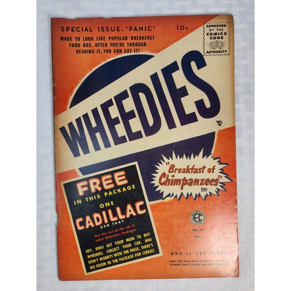 Wheedies Special Issue #11 Nov‎ 1955 Humor Parody Comic Magazine by Jack Boxer